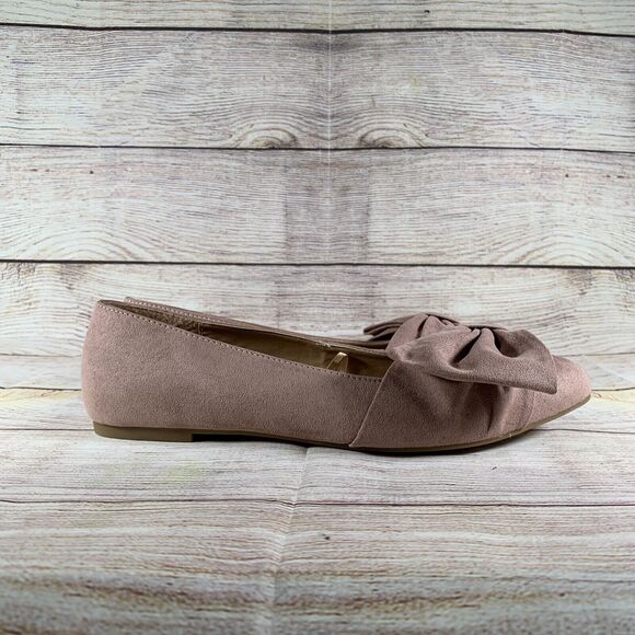 Torrid Womens Size 7.5WW Pointed Toe Bow Flats - Picture 6 of 10